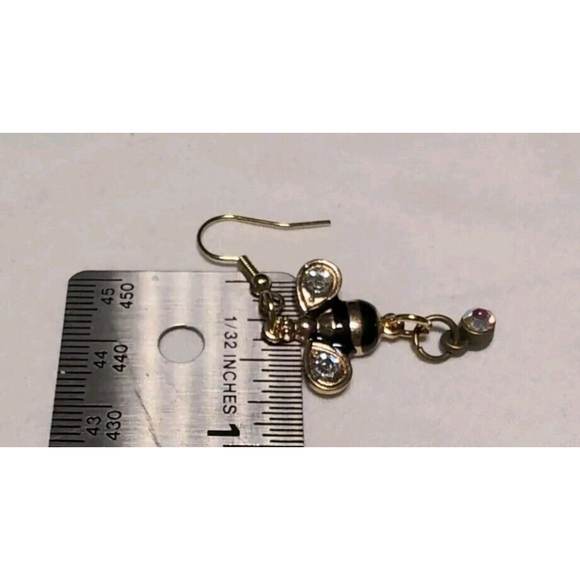 Save The Bees Fashion Artisan Made Earrings - Picture 4 of 4